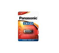 Pile au Lithium Panasonic CR123A 3V - Blister 1