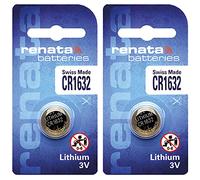 Pile au Lithium Renata CR1632 137mAh 3V - 2 Pieces