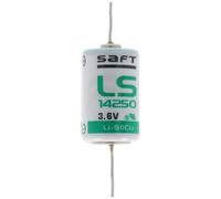 Pile au lithium SAFT LS14250CNA, taille 1/2 AA avec fil à souder