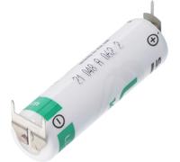 Pile au lithium SAFT LS14500CNA avec contacts 3er Print