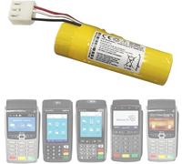 Pile Batterie 3.6V 2.25Ah 8,1Wh pour Terminal DE PAIMENT BANCAIRE TPE | Remplacement Compatible avec INGENICO IWL250 | Move 5000 & 3500 | IWL220 | IWL221 | IWL222 | IWL251 ETC..