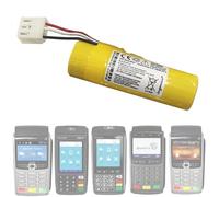 Pile Batterie 3.6V 2.25Ah 8,1Wh pour Terminal DE PAIMENT BANCAIRE TPE | Remplacement Compatible avec INGENICO Move 5000 3500 IWL220 IWL221 IWL222 IWL250 IWL251 IWL252 IWL255 IWL280 NFC GPRS ETC..