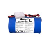 Pile Batterie BAT01 3.6V 6Ah 6000mAh | SIRÈNE Alarme Remplacement Compatible avec DAITEM LOGISTY DIAGRAL ATRAL Hager BATLi01 / D8900 / D8000 / DP8000 / VP111 / D8250 / DP8260F / DP8260X ETC...