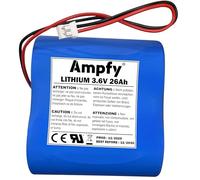 Pile Batterie BAT6416222 3.6V 26Ah 26000mAh | SIRÈNE Alarme Remplacement Compatible avec Delta Dore 6416222 / BP CS 8000 Tyxal+ / Bat CS 8000-SI-SEFIO3 Tyxal+ ETC…