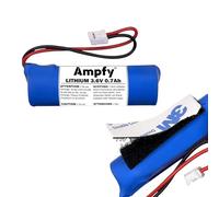 Pile Batterie BAT90821 3.6V 0.7Ah 700mAh | SIRÈNE Alarme Remplacement Compatible avec DAITEM LOGISTY Hager ATRAL DIAGRAL BAT90821X / 908-21X / BAT90-821X / DIAG54AAX ETC…