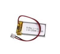 Pile Batterie BATMTU01 3.6V 0.2Ah 200mAh | SIRÈNE Alarme Remplacement Compatible avec DAITEM MTU01X / ME1121426 / LCA01F / SC100AF / SC101AF ETC…