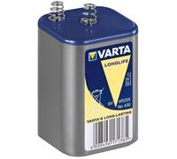 PILE BLOC D' ALIMENTATION LONGLIFE 4R25X (430) bloc 6V 7500 mAh VARTA idéal pour les lanternes de camping