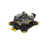 Pile Borg 5s avec ElRS intégré 2 Récepteur 4GHz 12V Bec 16 Mo Box Box Borg 60R BL32 ESC Compatible avec Drone LIPO RC 3-8S Quadcoptère(Borg 5S RX Stack)