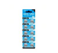 Pile bouton 1,55V AG13 LR44 LR 44 L1154 RW82 SR1154 SP76 Pila SR44 A76 LR1154 GP7 Cell Coin Pour montres, jouets et télécommandes 1 compte,2 comptes,4 comptes,6 comptes,8 comptes,10 pointsAcier inoxyd