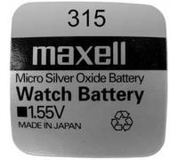 Pile bouton - 315 (SR716SW) / SR67 - 1 55V - Maxell - Pour montres