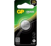 Pile bouton au lithium 3 V CR2025 - Lot de 5 - GP CR2025 SZ