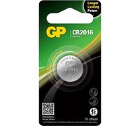 Pile bouton au lithium GP CR2016, paquet de 1