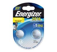 Pile bouton CR 2016 lithium Energizer 100 mAh 3 V 2 pc(s)