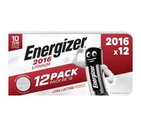 Pile bouton CR 2016 lithium Energizer 90 mAh 3 V 12 pc(s)