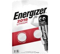 Pile bouton CR 2016 lithium Energizer 90 mAh 3 V 2 pc(s)