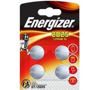 Pile bouton CR 2025 lithium Energizer 163 mAh 3 V 4 pc(s) G