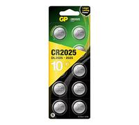 G & P Naturarznei Pile bouton CR 2025 Lithium 3 V - Lot de 10