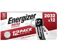Pile bouton CR 2032 lithium Energizer 240 mAh 3 V 12 pc(s)