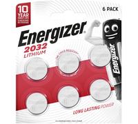 Pile bouton CR 2032 lithium Energizer 240 mAh 3 V 6 pc(s)