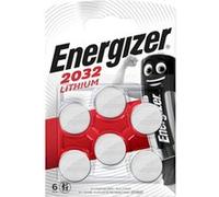 Pile bouton CR 2032 lithium Energizer 240 mAh 3 V 6 pc(s) G
