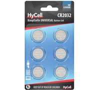 Pile bouton CR 2032 lithium HyCell 200 mAh 3 V 6 pc(s)