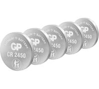 G & P Naturarznei – Pile bouton CR2450 – Lithium 3 V – 5 pièces