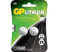 Pile bouton CR 2450 lithium GP 600 mAh 3 V 2 pc(s)