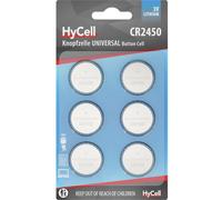 Pile bouton CR 2450 lithium HyCell 3 V 6 pc(s)