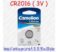 Pile Bouton CR Lithium 3V CR2477 / CR927 ( vendue à l'unité ou par lot de 5 )