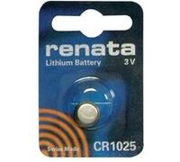 Pile bouton CR1025 lithium 3V Renata G