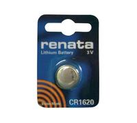 Pile bouton CR1620 lithium 3V 68 mAh Renata