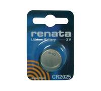 Pile bouton CR2025 lithium 3V 170 mAh Renata