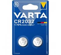 2 Piles CR2032 Varta Bouton Lithium 3V