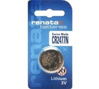 Pile bouton CR2477N lithium 3V 950 mAh Renata G