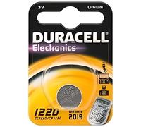 Pile bouton Lithium 1x CR1220, Duracell cd49558
