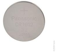 Pile bouton lithium blister CR1612 PANASONIC 3V 40mAh - Panasonic G