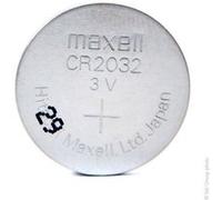 Pile bouton lithium blister CR2032 MAXELL 3V 220mAh - Maxell G