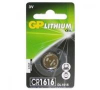 Pile bouton Lithium CR1616 3V - x5 GP