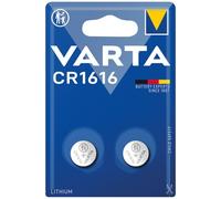 Pile bouton - Lithium - CR1616 - lot de 2