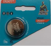 pile bouton - lithium - cr2477 - 3 volts - 1 ah - enix energies pbl9516b