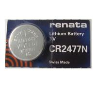 Pile bouton lithium CR2477N 3V RENATA