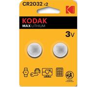 Kodak Pile KCR2032-1 (CR2032) 3V Lithium – Blister de 2 piles