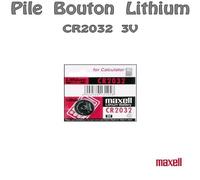 Pile bouton Maxell CR2032 Lithium 3V