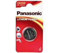 Pile bouton PANASONIC CR2430 carte lithium