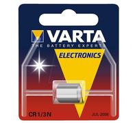 Pile bouton photo CR1/3N lithium 170 mAh 3 V - 6131 - Varta