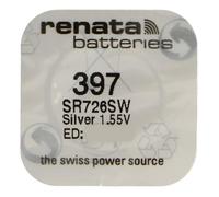Renata Pile bouton Silver Oxyde 397 / SR726SW 0% mercure G