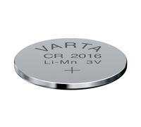 Pile bouton Varta CR2016 3V lithium 90mAh pour télécommandes, montres et appareils électroniques