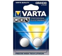 Varta Pile bouton CR2430 Lithium 3V – Lot de 2 (6430)