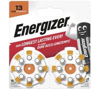 Energizer Pile 312 pour aide auditive – Longue durée – Conservation 4 ans – Lot de 16