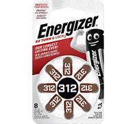 Pile bouton ZA 312 zinc-air Energizer 160 mAh 1.4 V 8 pc(s)